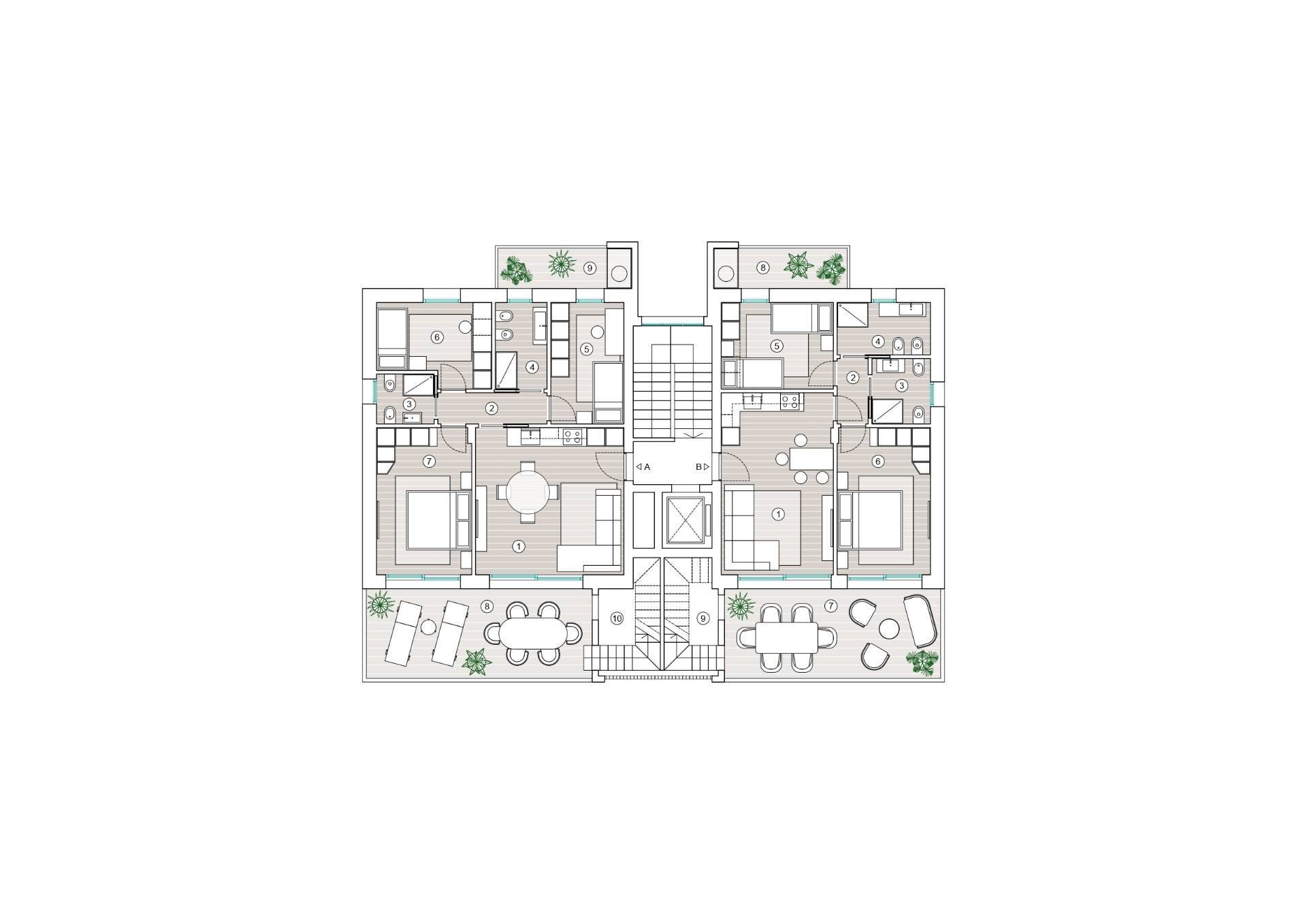 Attico Residence J10-5 a Jesolo